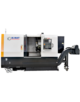 CH7525C/500 TORNO CNC HORIZONTAL BANCADA INCLINADA CON HERRAMIENTA MOTORIZADA MARCA IE-MAT MODELO CH7525C/500