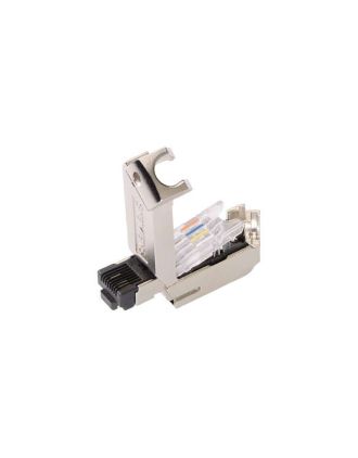 6GK1901-1BB10-2AA0 Industrial Ethernet FastConnect RJ45 Plug 180 2x2, conector RJ45 (10/100 Mbits/s) con caja de metal robusta y sistema de conexión FC, para IE FC Cable 2x2; salida de cable a 180° 1 paquete = 1 unidad 6GK1901-1BB10-2AA0
