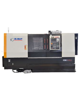 CK7525C/500 TORNO CNC HORIZONTAL BANCADA INCLINADA MARCA IE-MAT MODELO CK7525C/500
