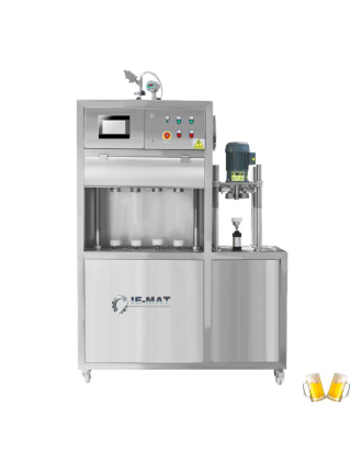 200-400CPH Maquina enlatadora semiautomática 4-1 marca IE-MAT modelo 200-400CPH